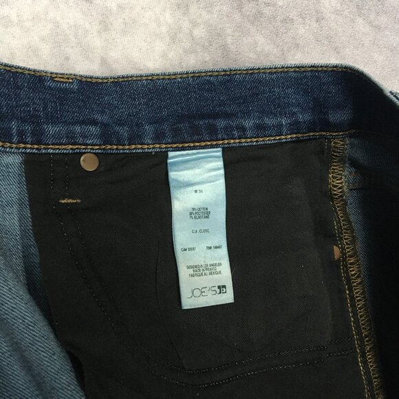 Joe's Mens Crispin Slim Fit Blue Jeans size 34x34 Stretch Denim Pants Handsome - Picture 8 of 15
